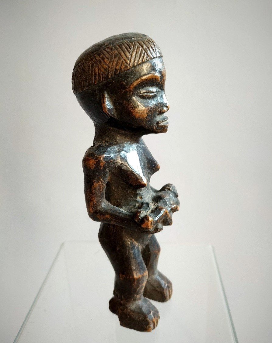 Statuette Maternité Tchokwe Rdc-photo-2