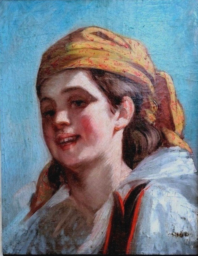 Portrait Of A Young Girl 1880