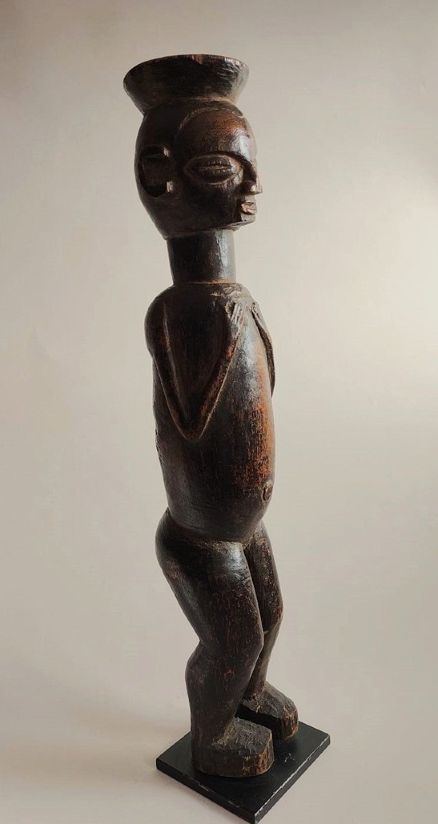 Africa Large Yaka Statuette 1900 Drc-photo-3