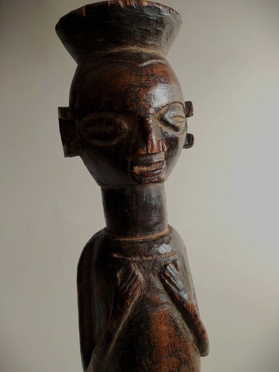 Africa Large Yaka Statuette 1900 Drc-photo-6