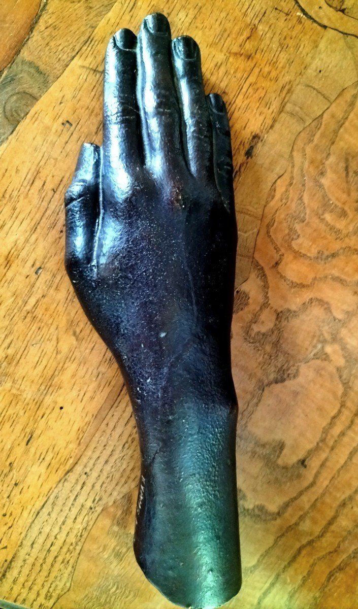 Hyper Realistic Bronze Hand Yorgos Kypris