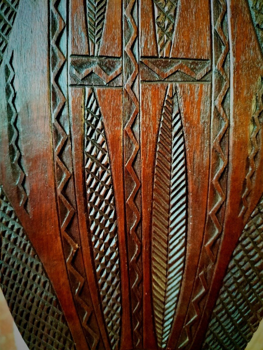 Pair Of Amazonian Ceremonial Paddles 1920-photo-1