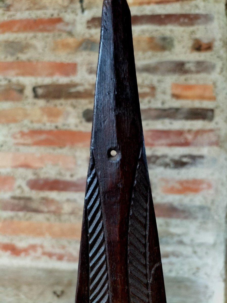 Pair Of Amazonian Ceremonial Paddles 1920-photo-3