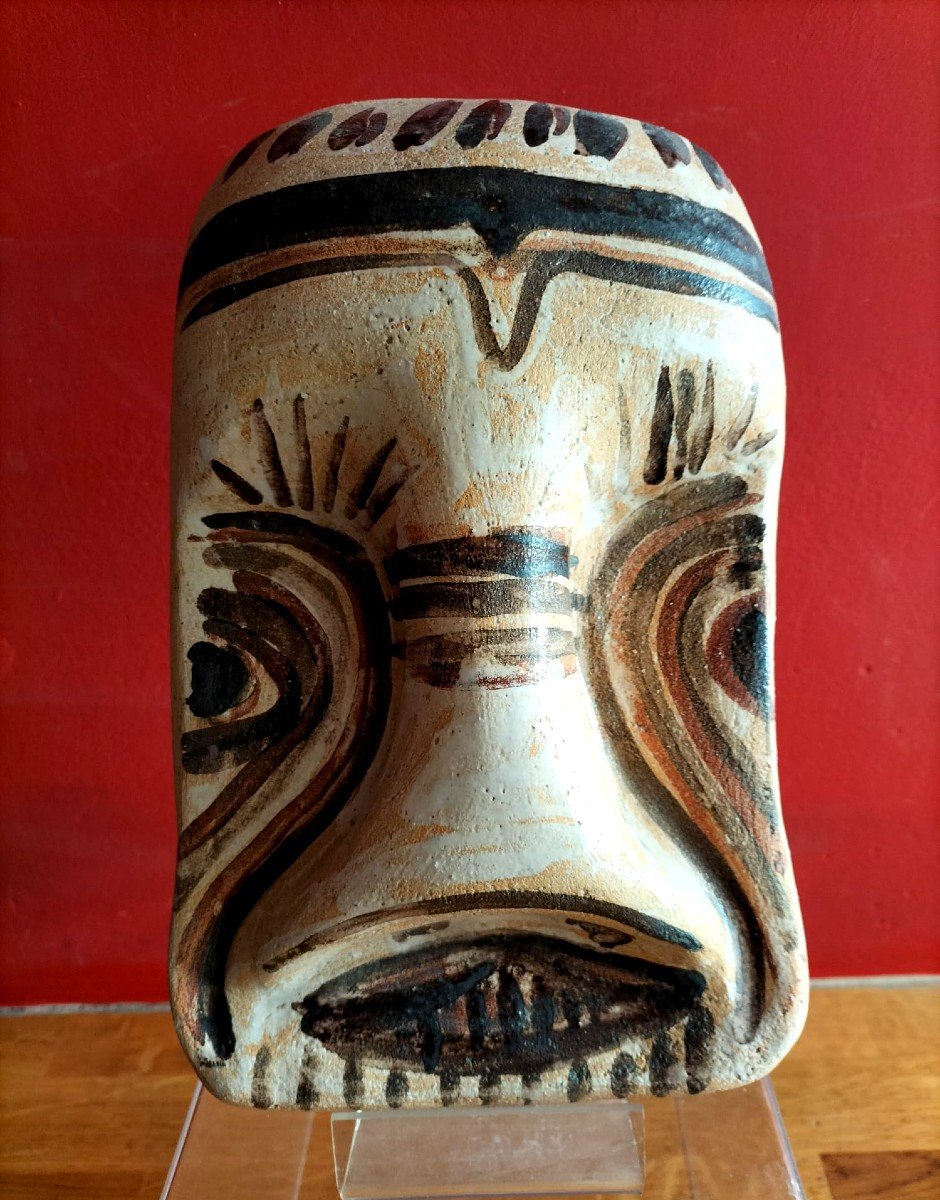 Ceramic Grotesque Mask  -photo-3