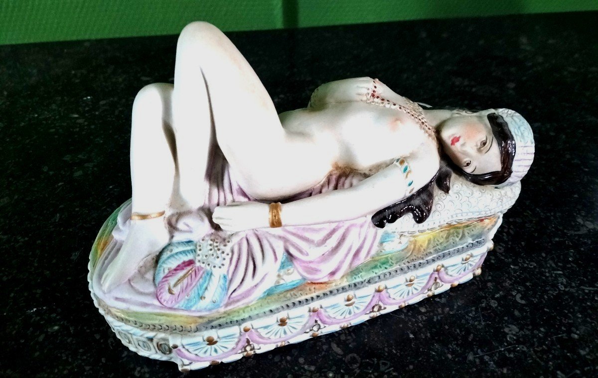 Odalisque Biscuit Porcelain 1900