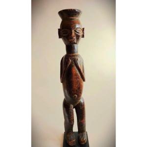  Grande Statuette Yaka 55 cm 1900 RDC