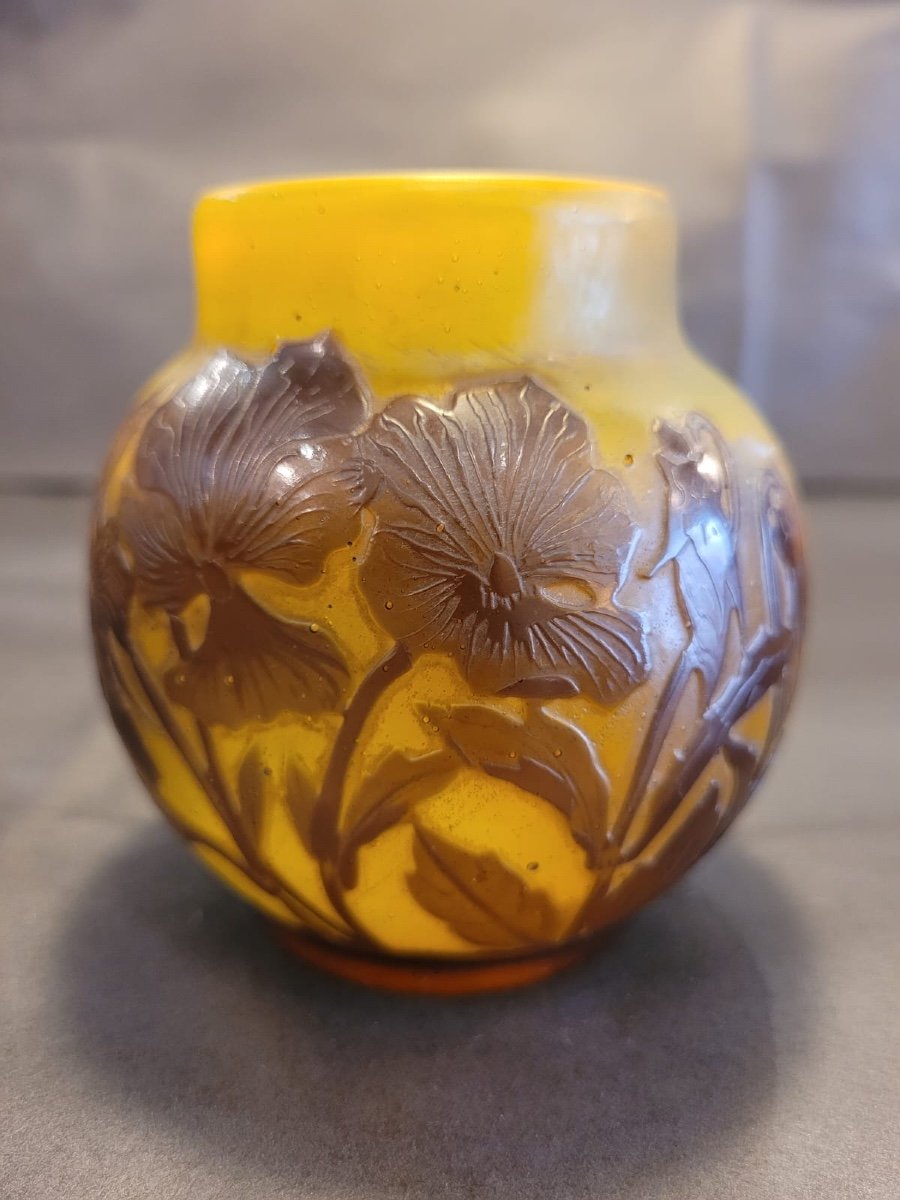 Emile Gallé, Art Nouveau Vase-photo-4