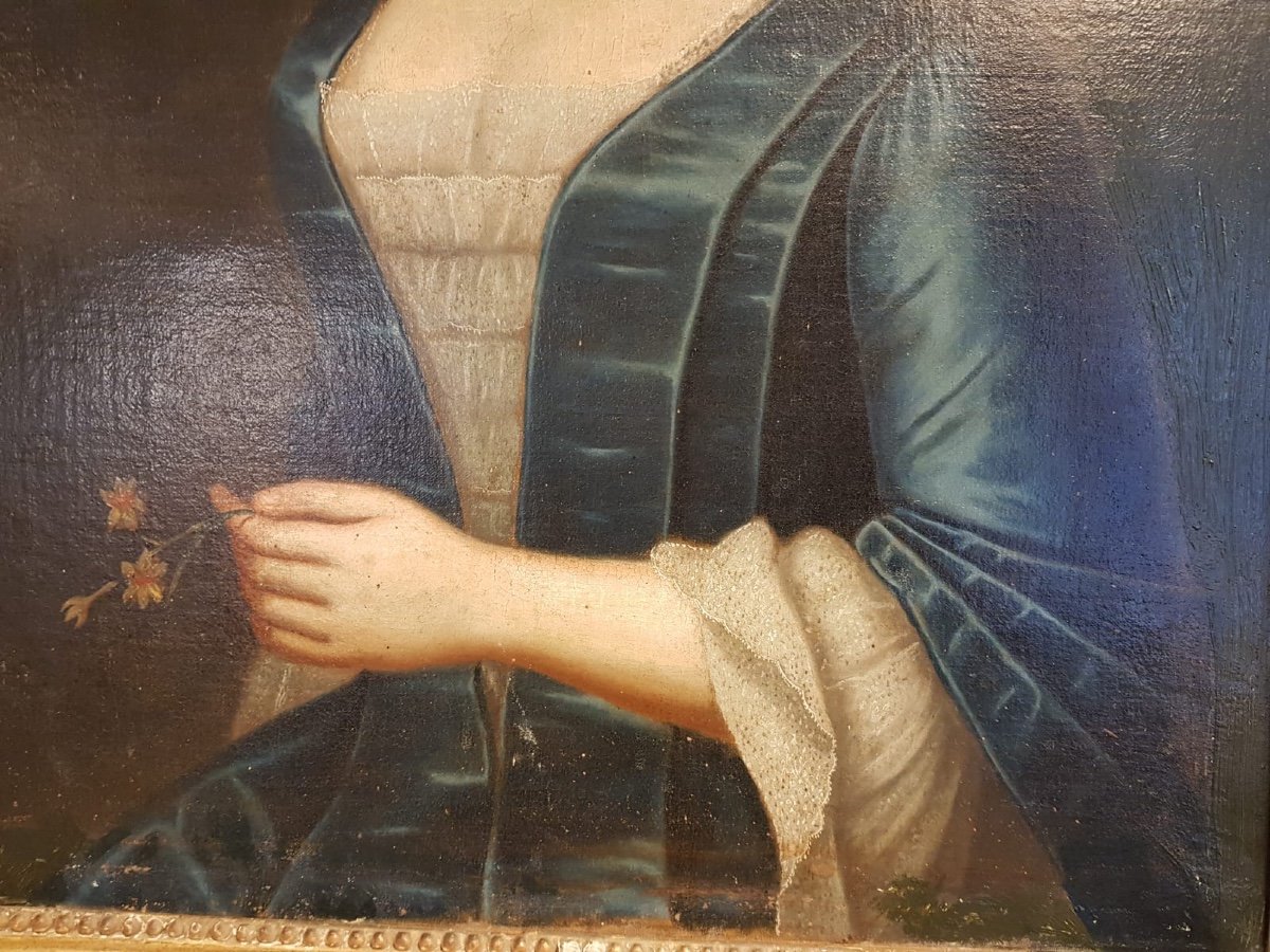 Portrait Of A Woman, 18th Century-photo-4