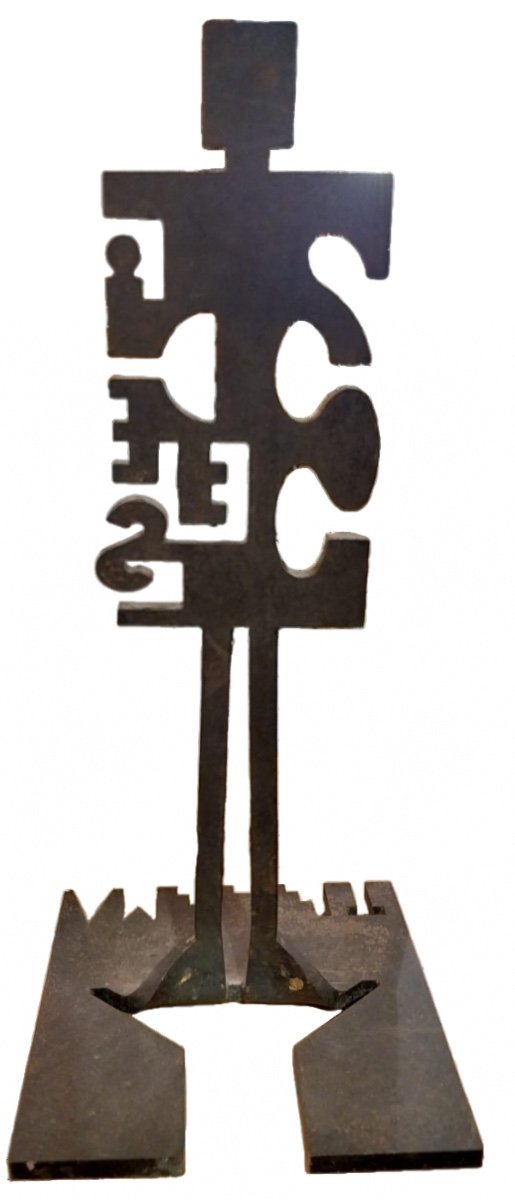 Bernard Quentin (1946-2020), Ideas, 20th Century Metal Sculpture.