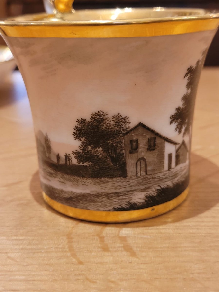 Dagoty, Cup With Landscape Decor-photo-3