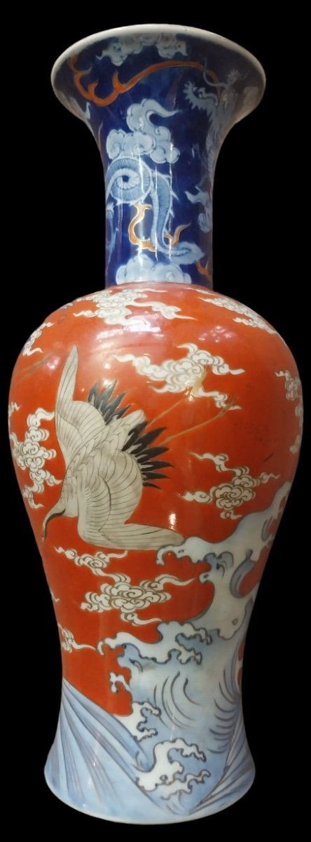 Japanese Porcelain Vase By Fukagawa Seiji, 19th Century.-photo-2