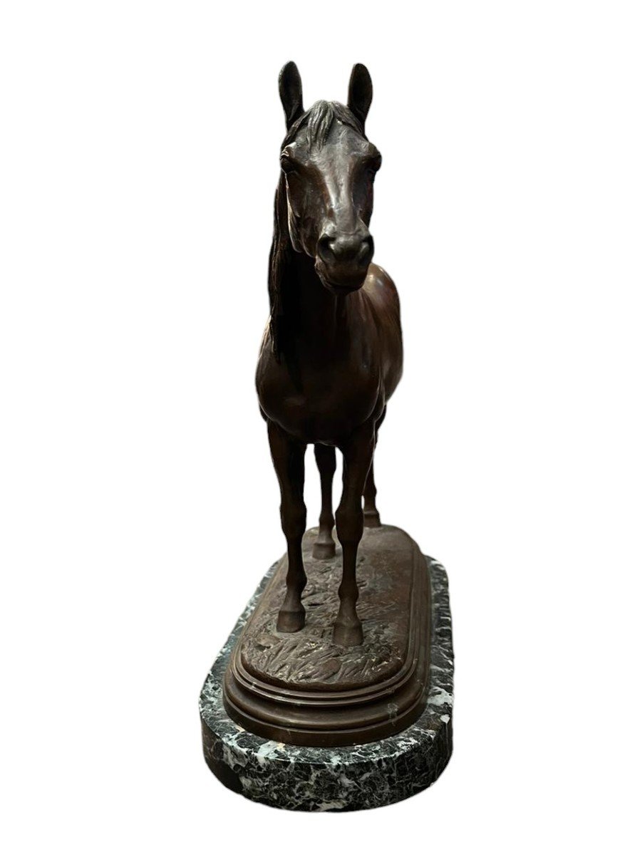 Sculpture - Horse, Isidore Jules Bonheur (1827-1901) / “good Dress Competition”-photo-2