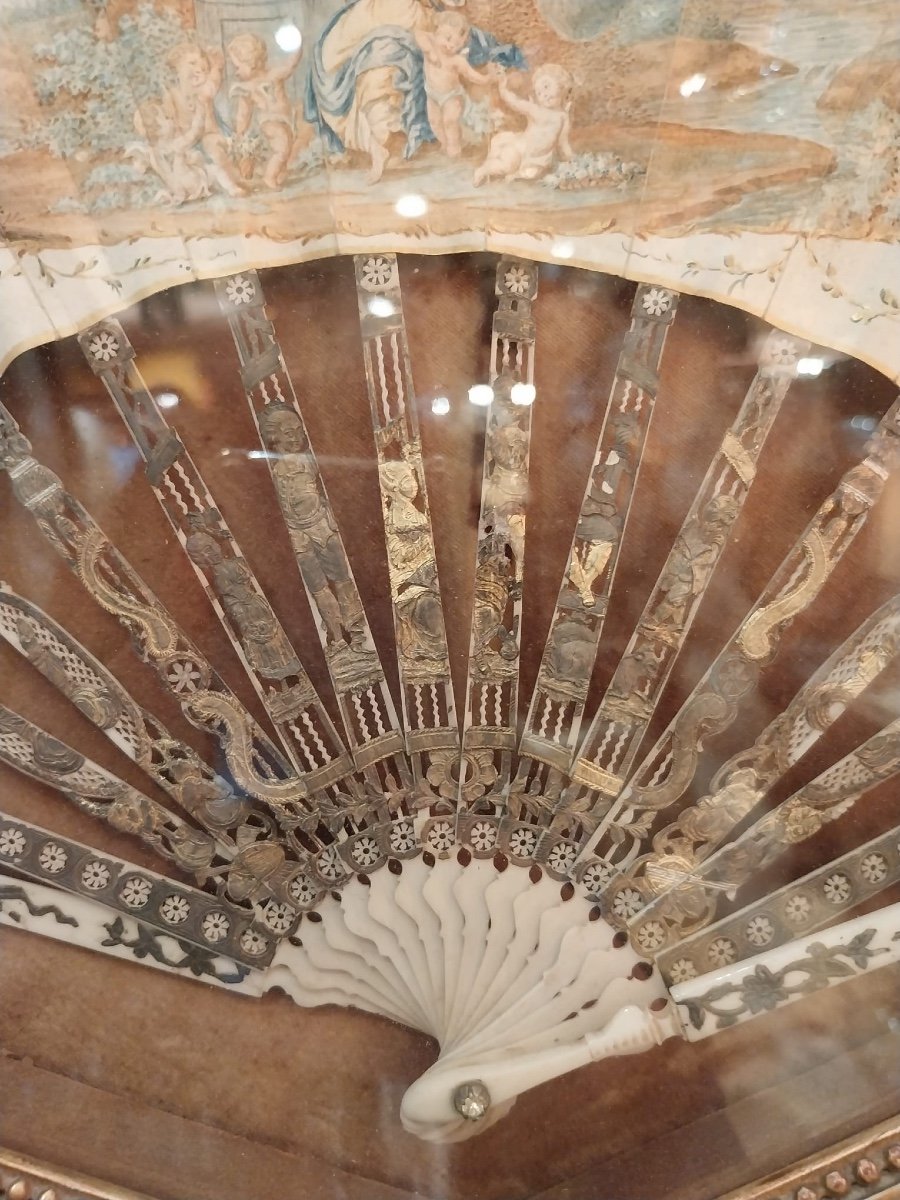 Louis XVI, 18th Century Fan.-photo-2