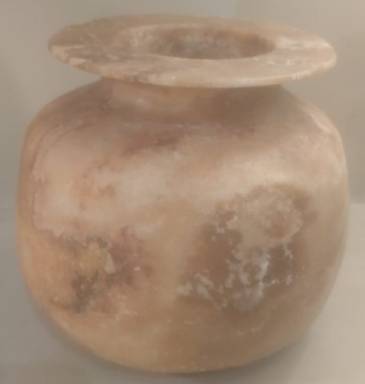 Vase En Albâtre, Egypte Antique, Ier-IIème Siècle-photo-2