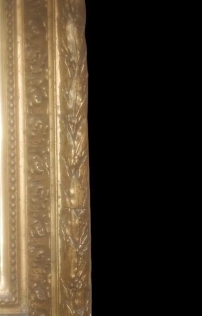 “barbizon” Frame In Wood And Stucco In The Napoleon III Style, 19th Century -photo-2