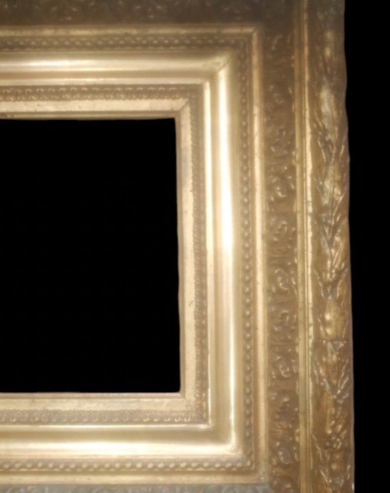 “barbizon” Frame In Wood And Stucco In The Napoleon III Style, 19th Century -photo-4