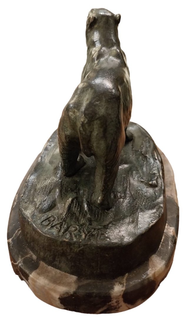 Antoine-Louis Barye (1796-1875), Ours En Bronze, XIXe.-photo-2