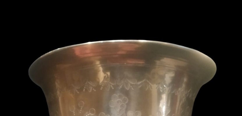 Silver Cup, First Half Of The 19th Century -photo-1