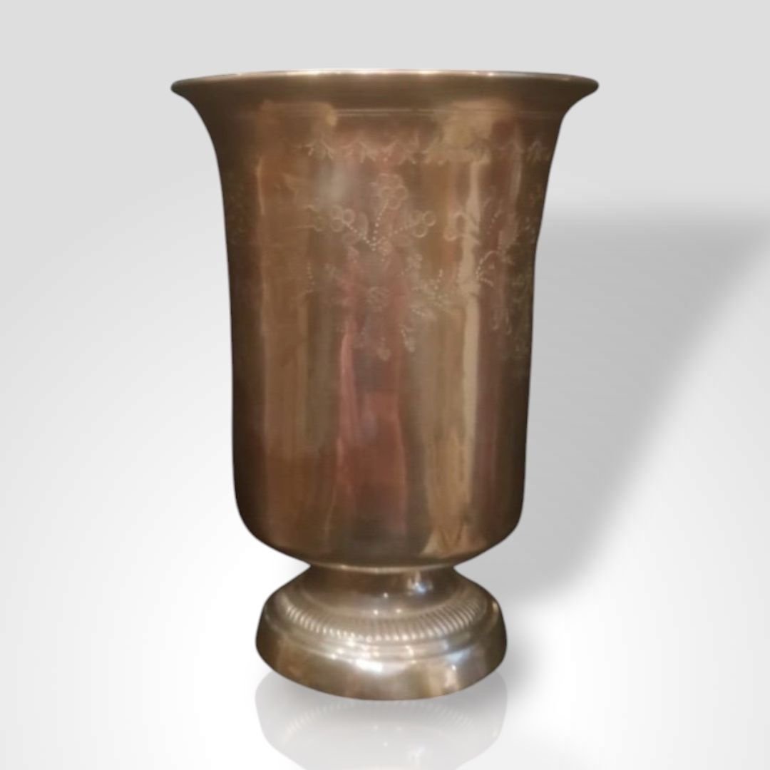 Silver Cup, First Half Of The 19th Century 