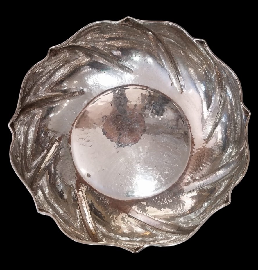 Silver Plated Fruit Bowl, Italy, 1970s.-photo-4