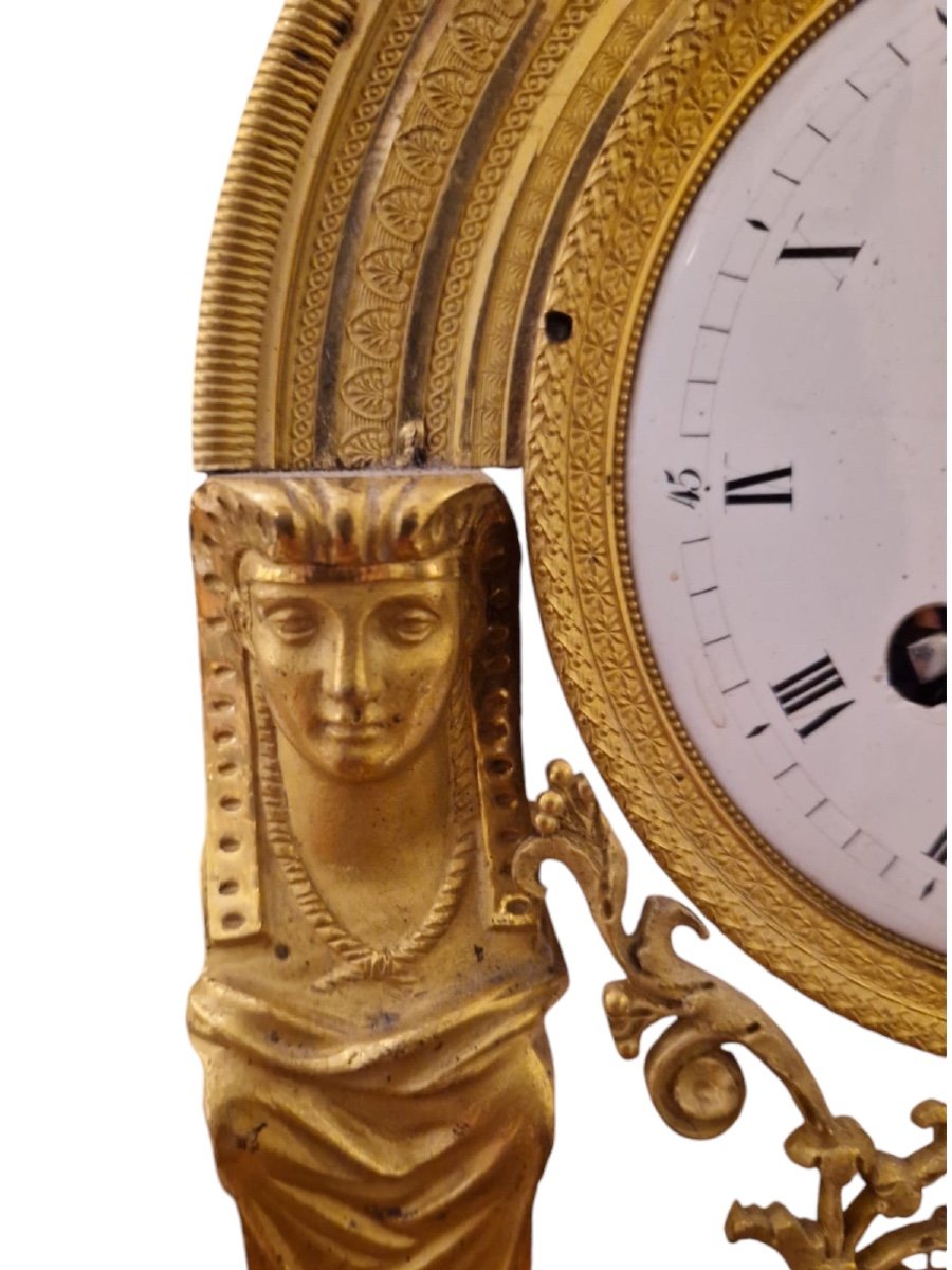 Portico Clock From The First Empire Period -photo-1