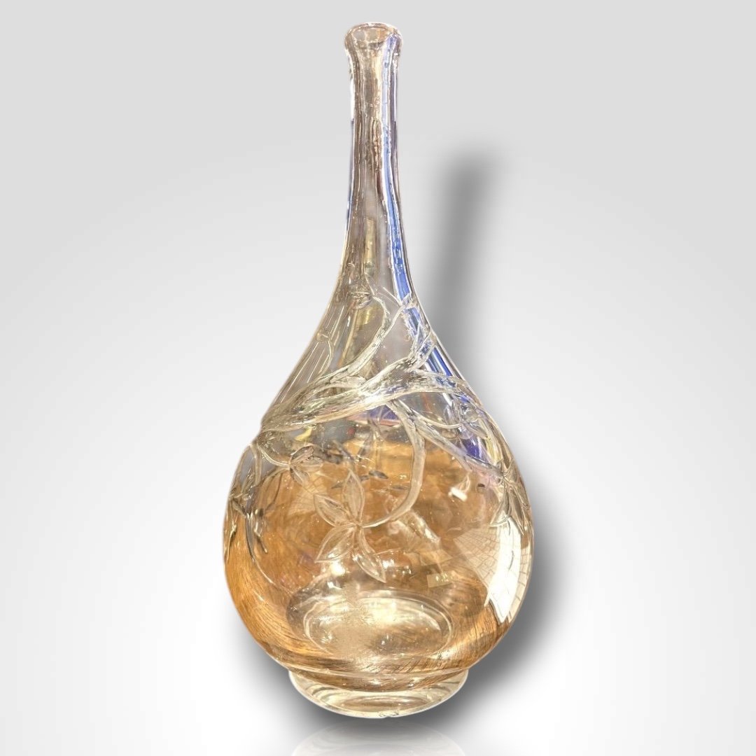 Crystal Vase, XXth