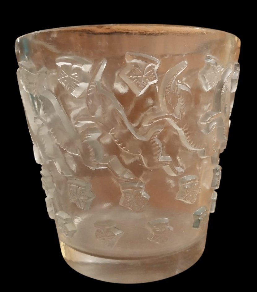 René Lalique (1860-1945), Jurançon Model Vase, 20th Century-photo-3