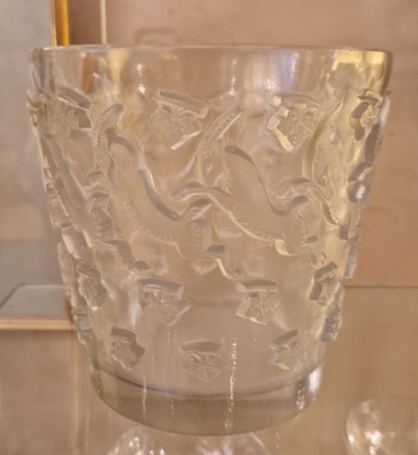 René Lalique (1860-1945), Jurançon Model Vase, 20th Century-photo-6