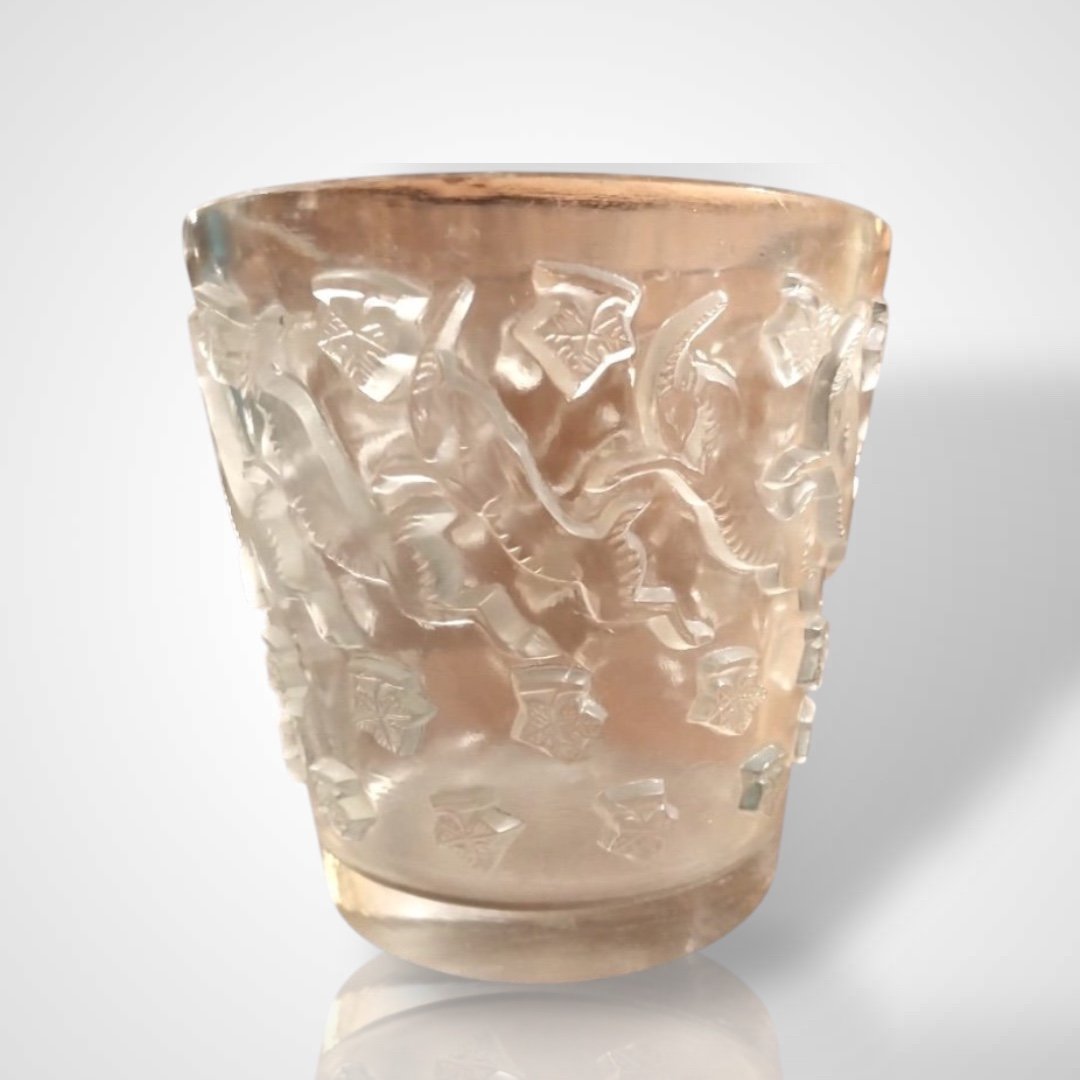 René Lalique (1860-1945), Jurançon Model Vase, 20th Century