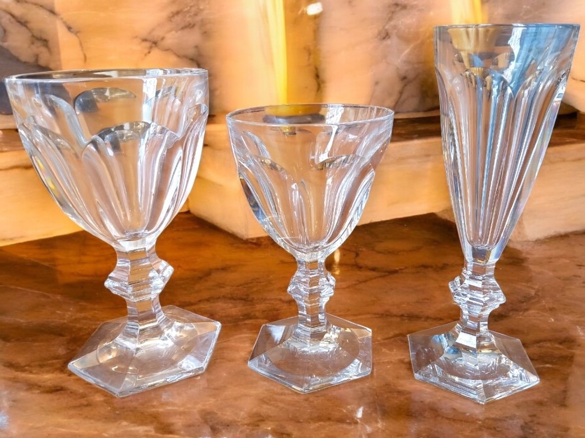 15 Baccarat Harcourt Glasses