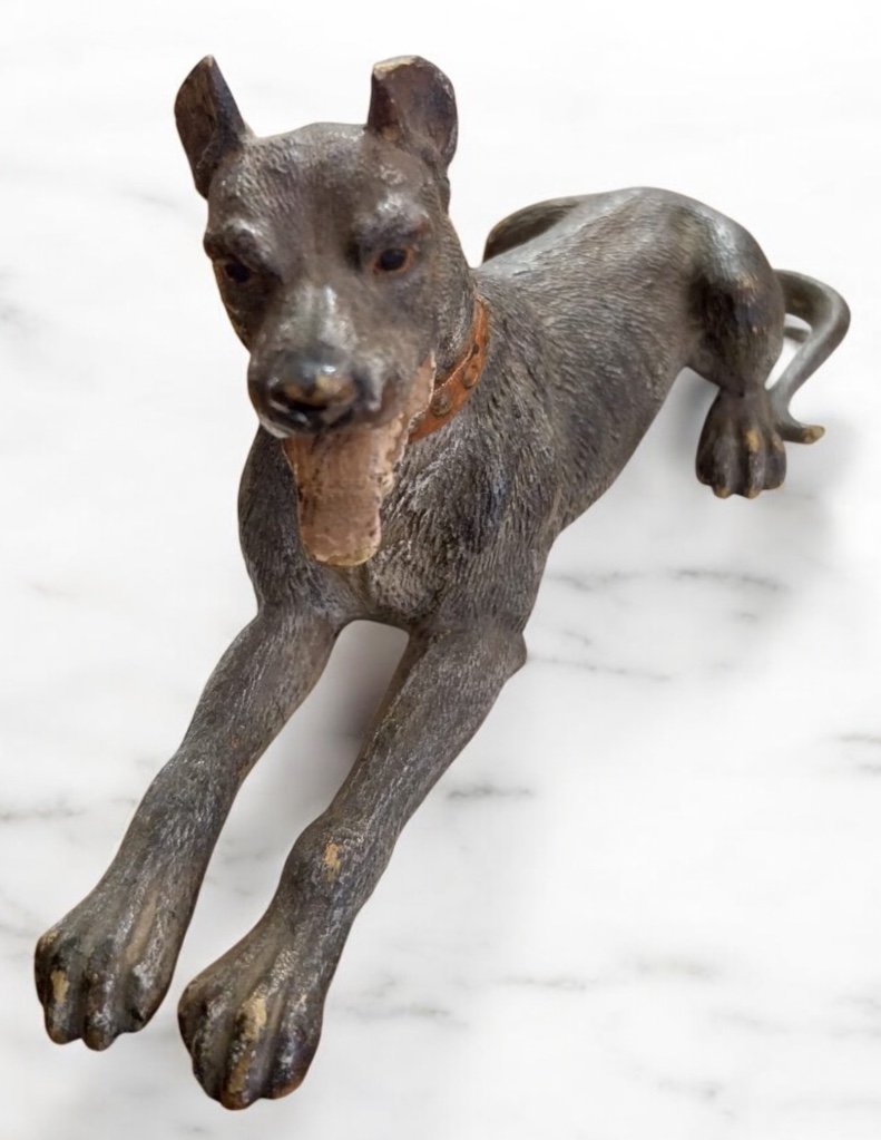 Vienna Bronze, Great Dane, 19th Century-photo-4