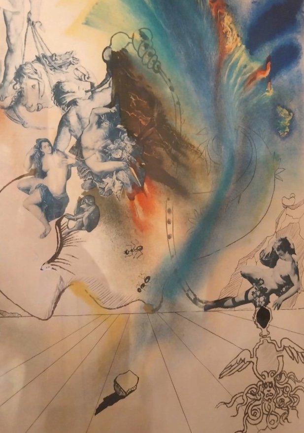 Salvador Dali (1904-1989), Colored Lithograph, 20th Century-photo-4