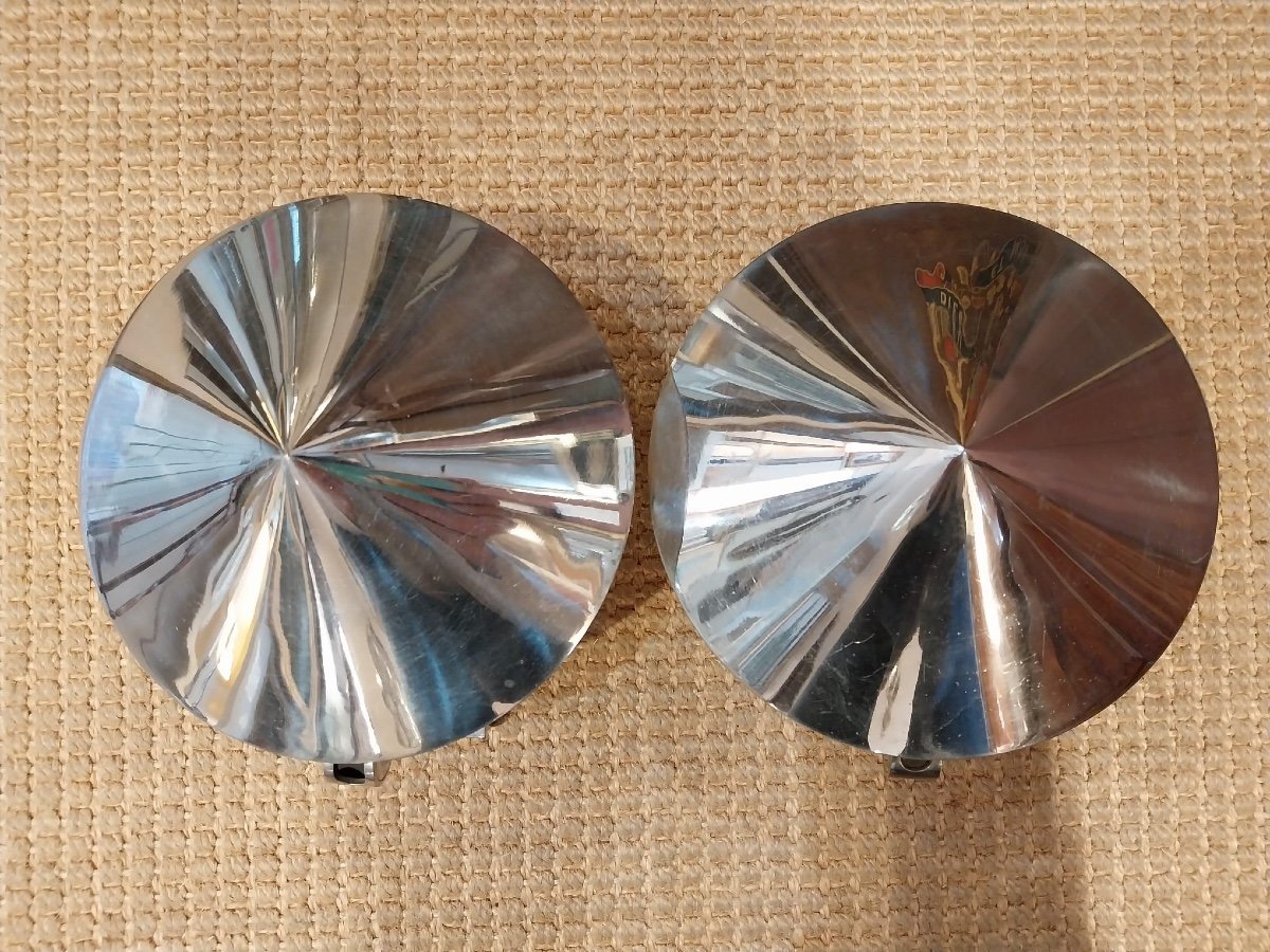 Pair Of Chrome Steel Wall Lights, 1930s-photo-3