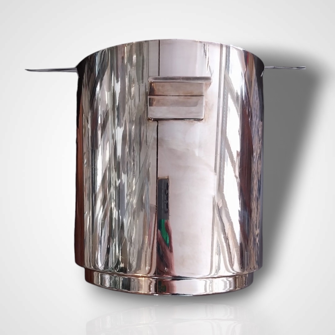 Lino Sabattini (1925-2005) For Christofle, Windsor Champagne Bucket, Art Deco.-photo-3