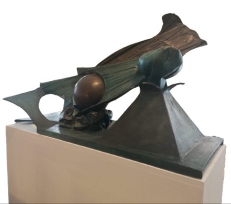 Bronze « Feu, Ombre, Pénombre », 1984, édition 1/1 Par Ipoustéguy-photo-3