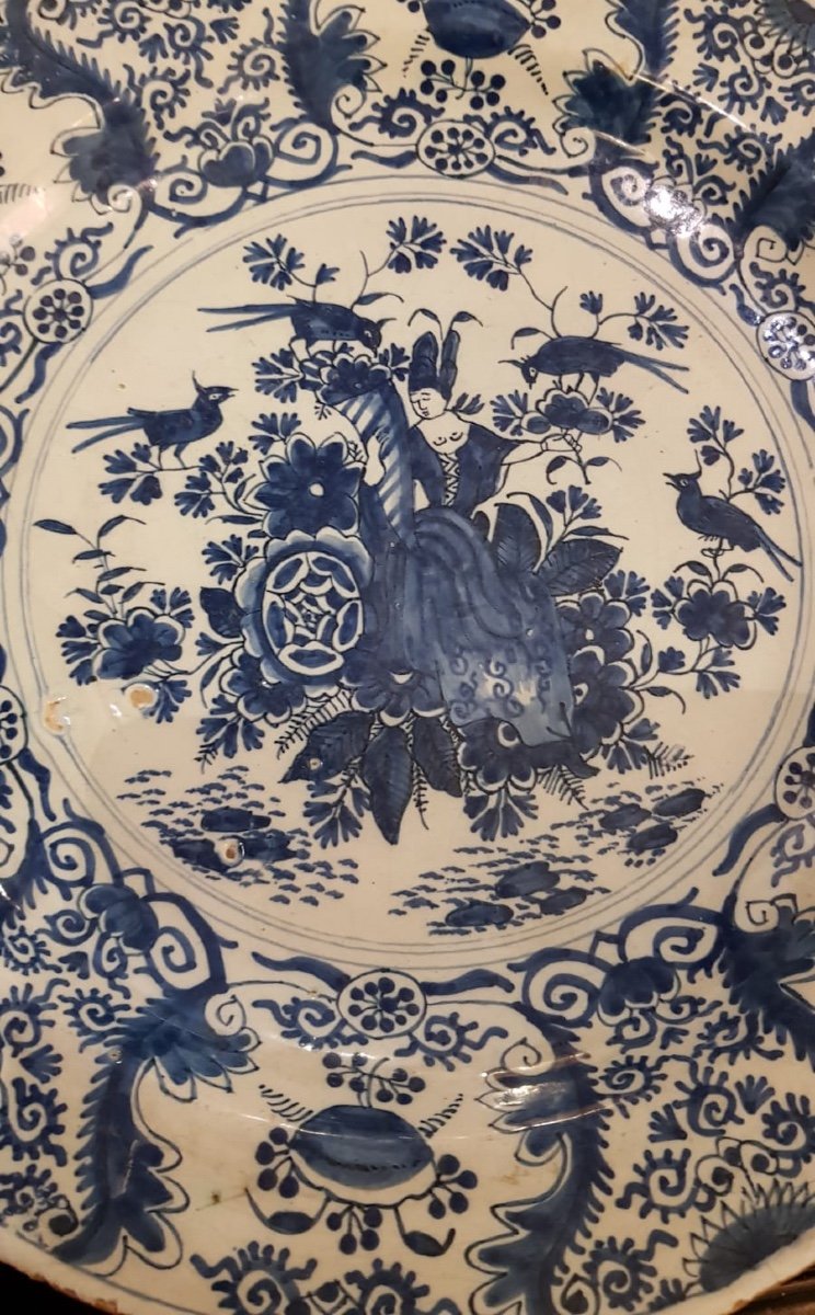 Eighteenth Delft Earthenware Plate