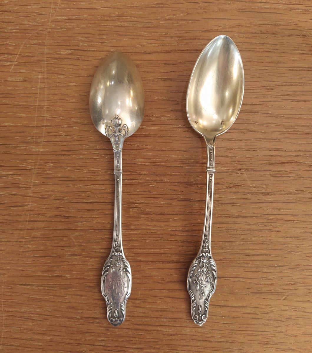 Eleven Silver Spoons, Late Nineteenth