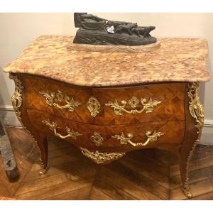 Roussel, Inlaid Commode, 18th Century