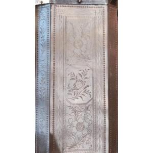 Etui en argent et nacre, XIXe