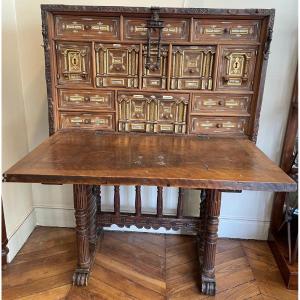 Travel Cabinet Known As Bargueno, 17th Century.