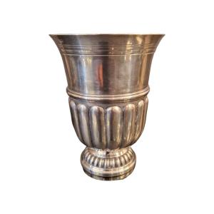 Timbale Tulipe En Argent Massif