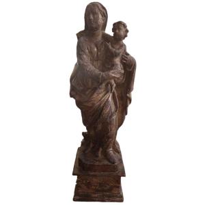 Virgin And Child 18th Century 