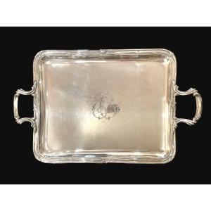 Louis XV Style Solid Silver Tray