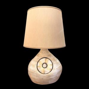 Georges Pelletier, Lampe de table en céramique  1960-1970