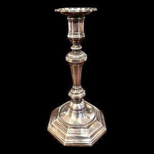 Silver Candlestick, Louis XV, 18th Century