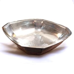 Jean Després (1889-1980), Silver-plated Bowl, 20th Century