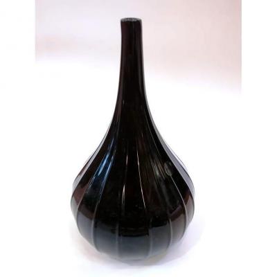 Vase Drops Par Renzo Stellon Pour Salviati Murano Moyen Modèle