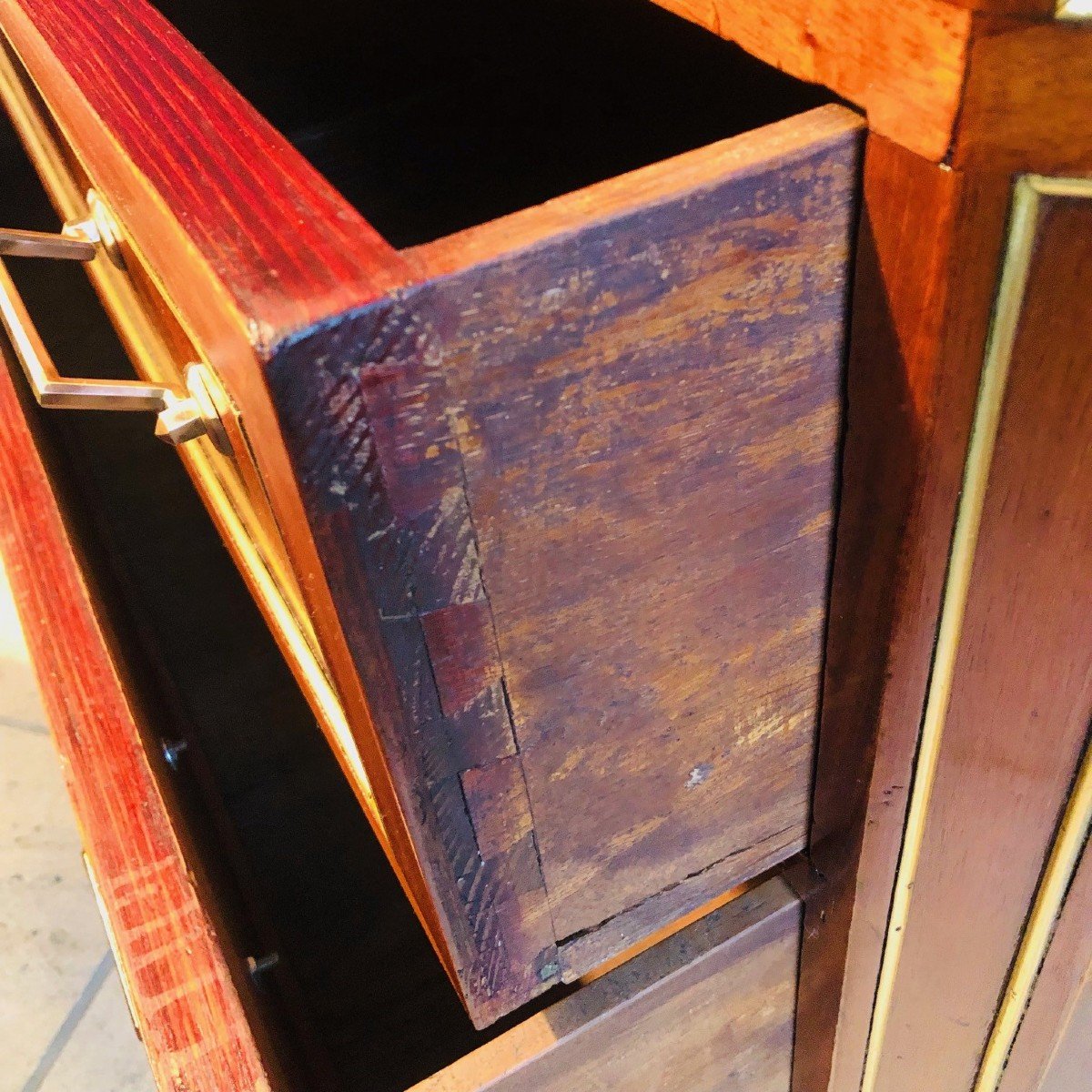 18th Century Chest Of Drawers From The Louis XVI Period-photo-4