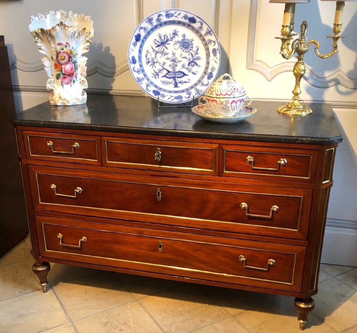 18th Century Chest Of Drawers From The Louis XVI Period-photo-6