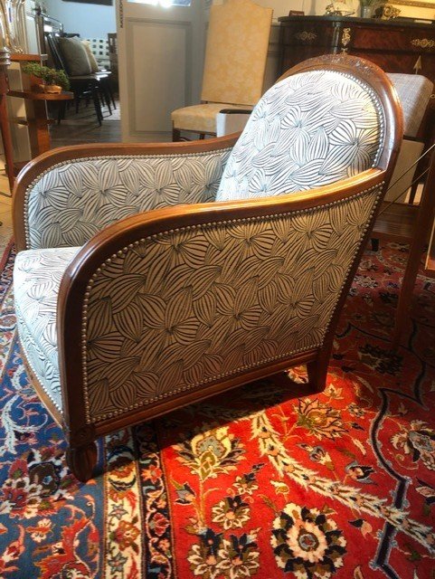 Art Deco Armchair 1925-photo-4